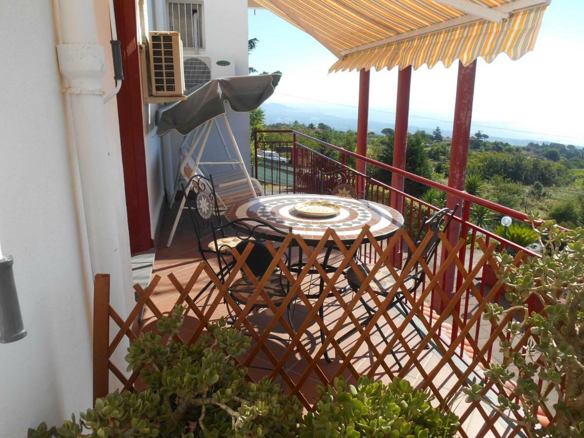 Al Villino Sunshine In Villa Con Piscina Ed Idromassaggio SantʼAlfio Kültér fotó